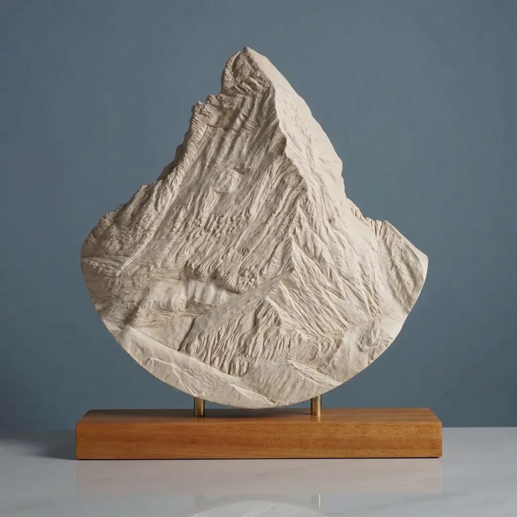 Matterhorn Sculpture (Rounded Bottom) Sculpted Peaks