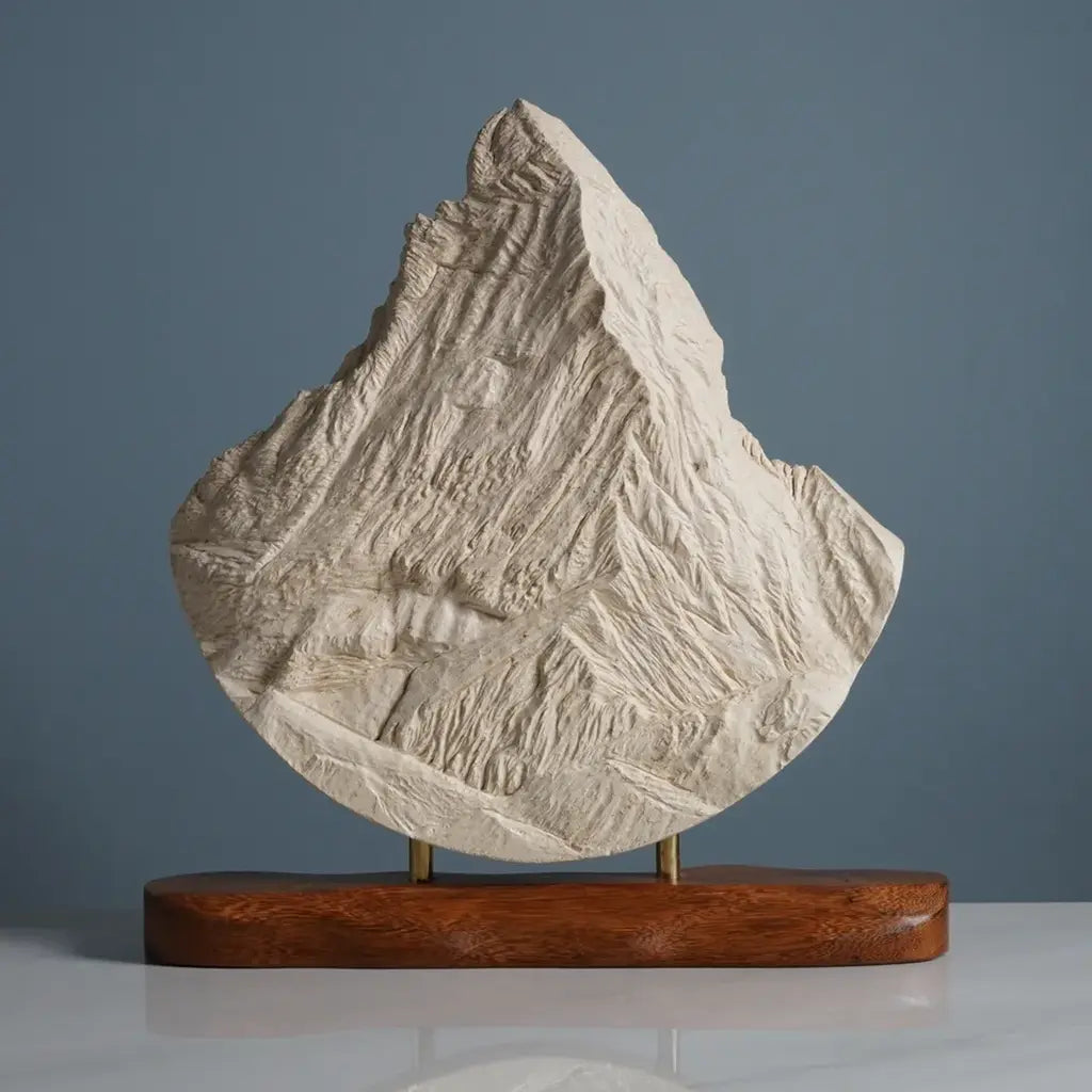 Matterhorn Sculpture (Rounded Bottom) Sculpted Peaks