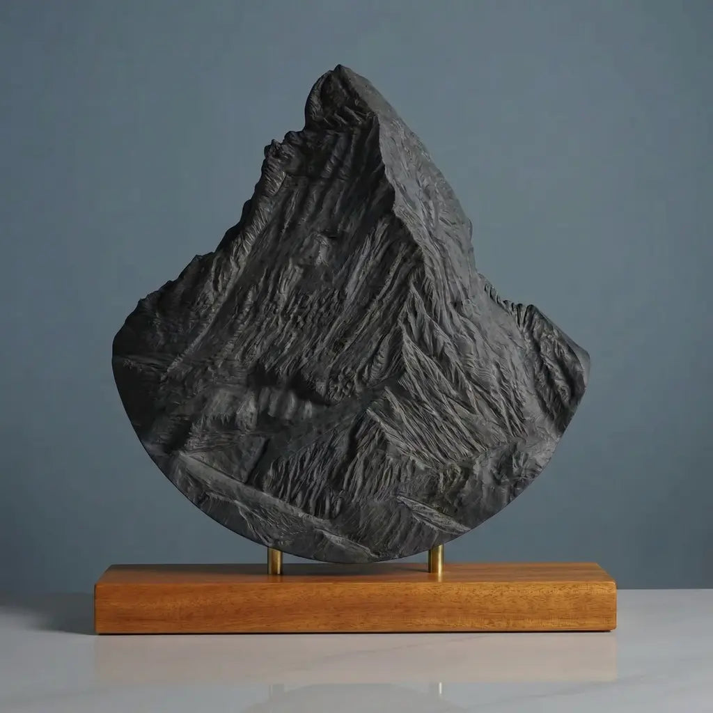 Matterhorn Sculpture (Rounded Bottom) Sculpted Peaks