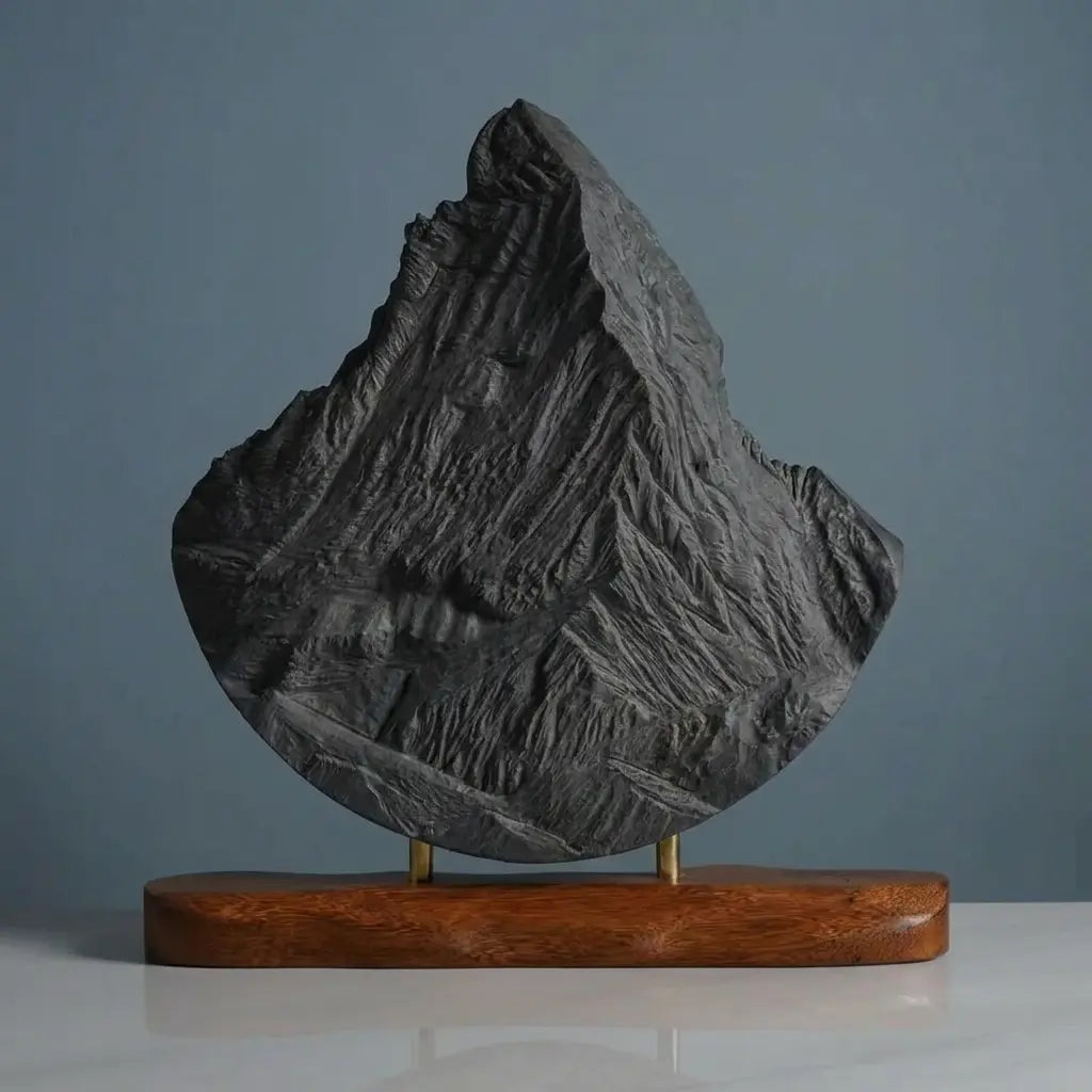 Matterhorn Sculpture (Rounded Bottom) Sculpted Peaks