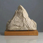 Matterhorn Sculpture (Squared Bottom) Sculpted Peaks