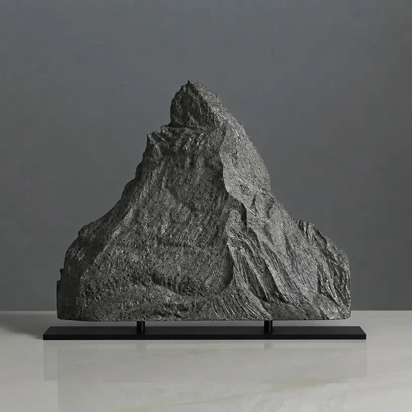 Matterhorn Sculpture (Squared Bottom) Sculpted Peaks