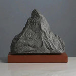 Matterhorn Sculpture (Squared Bottom) Sculpted Peaks