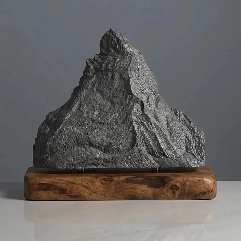 Matterhorn Sculpture (Squared Bottom) Sculpted Peaks
