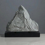 Matterhorn Sculpture (Squared Bottom) Sculpted Peaks