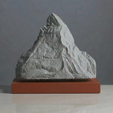 Matterhorn Sculpture (Squared Bottom) Sculpted Peaks