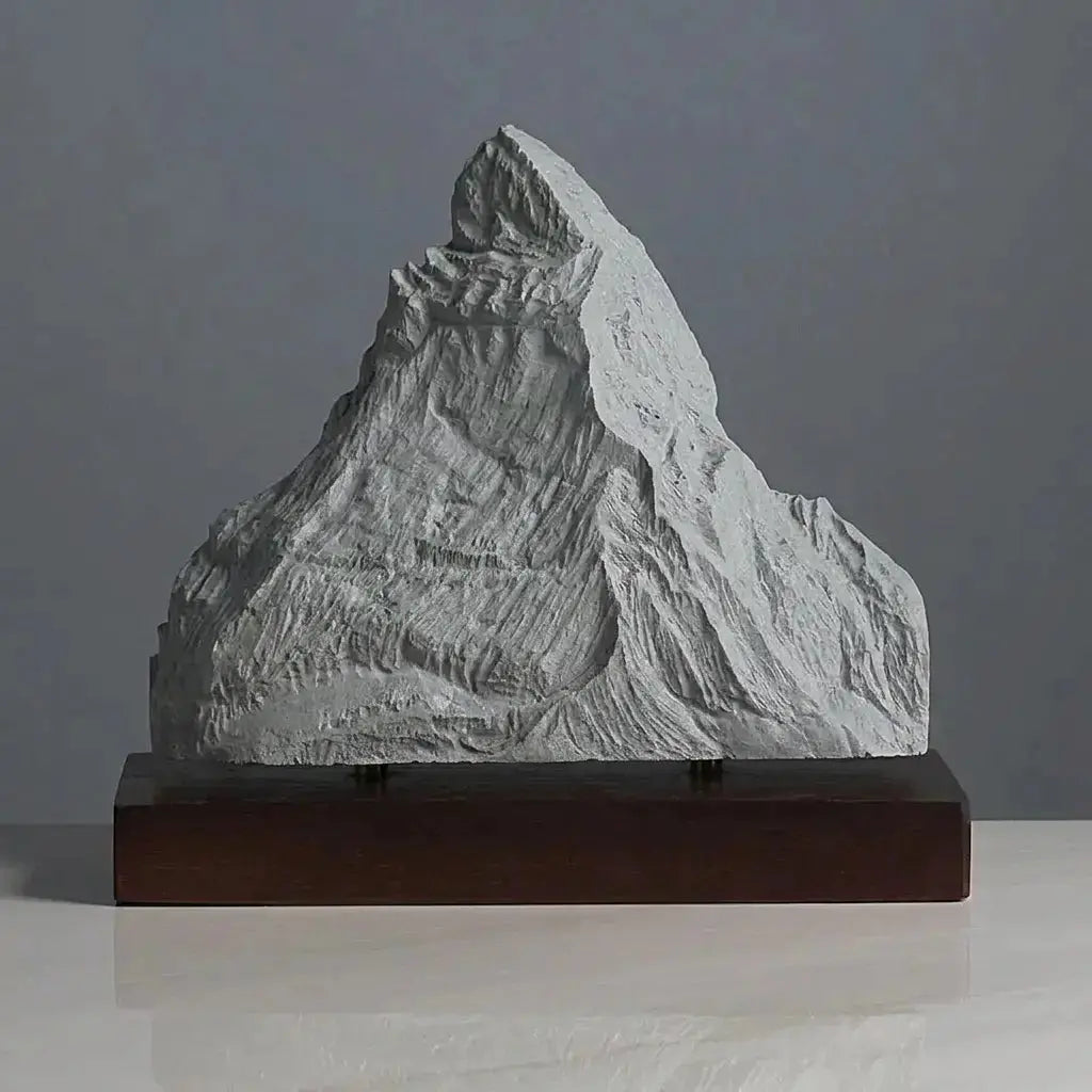 Matterhorn Sculpture (Squared Bottom) Sculpted Peaks