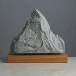 Matterhorn Sculpture (Squared Bottom) Sculpted Peaks