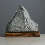 Matterhorn Sculpture (Squared Bottom) Sculpted Peaks