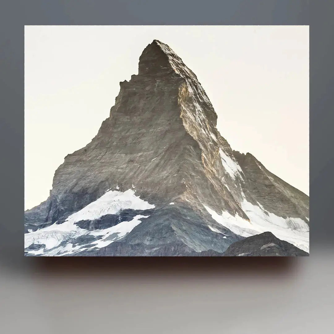 Matterhorn Sculpture (Rectangular Bottom) Sculpted Peaks