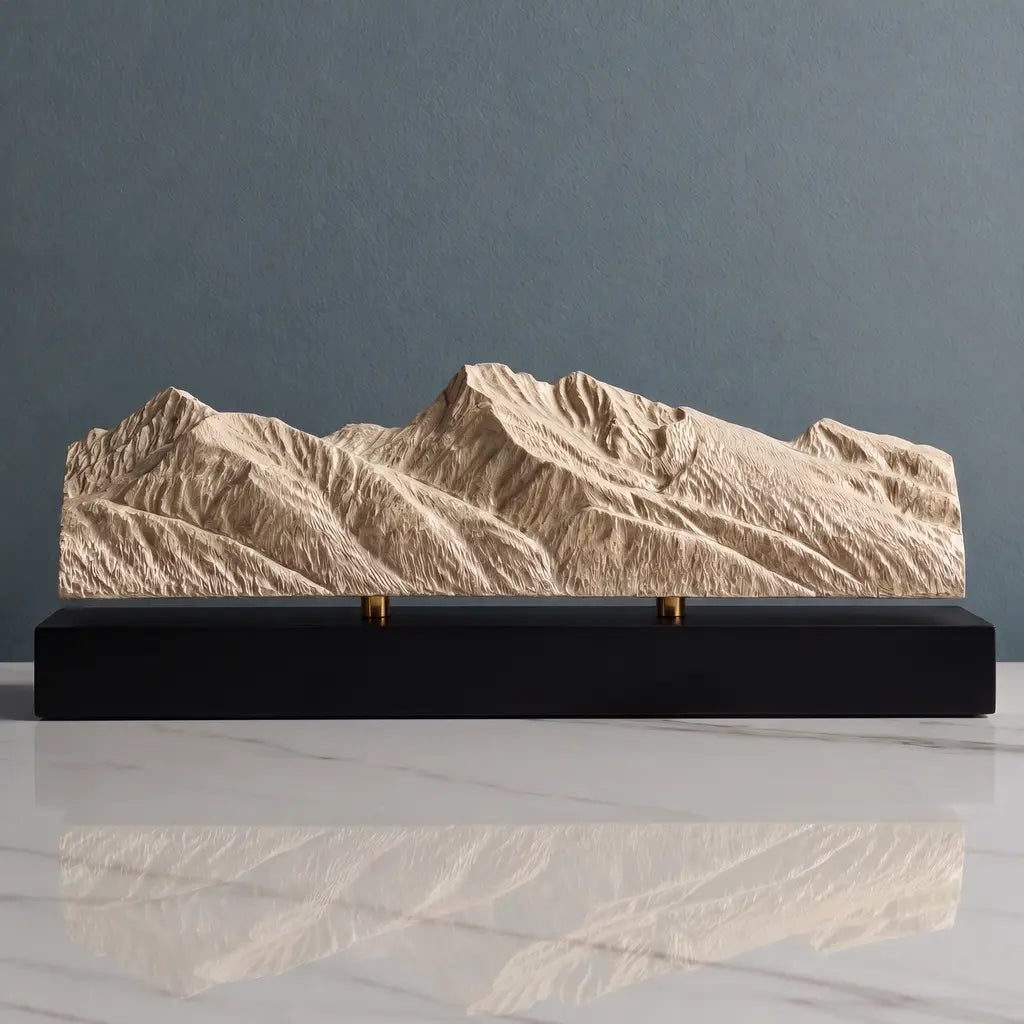 Mission Mountains Sculpture - Ronan Sculpted Peaks