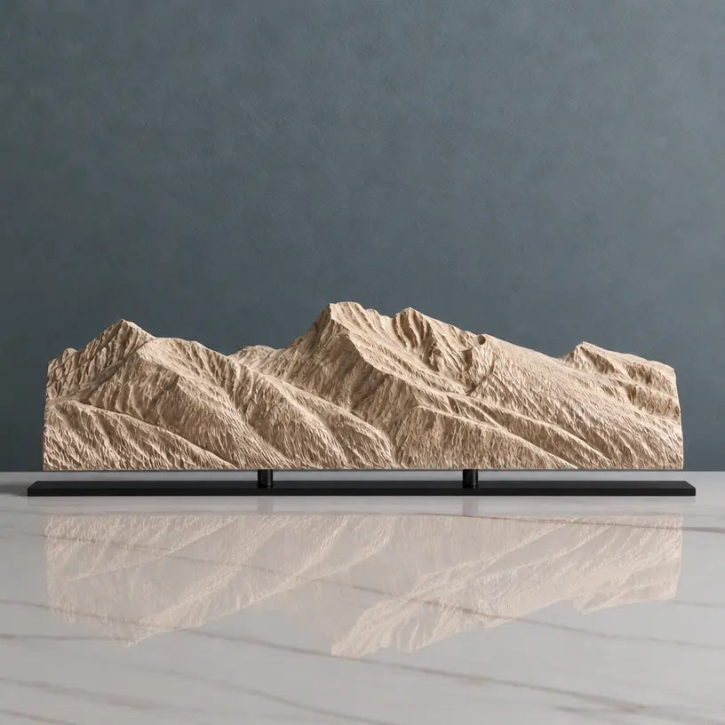 Mission Mountains Sculpture - Ronan Sculpted Peaks