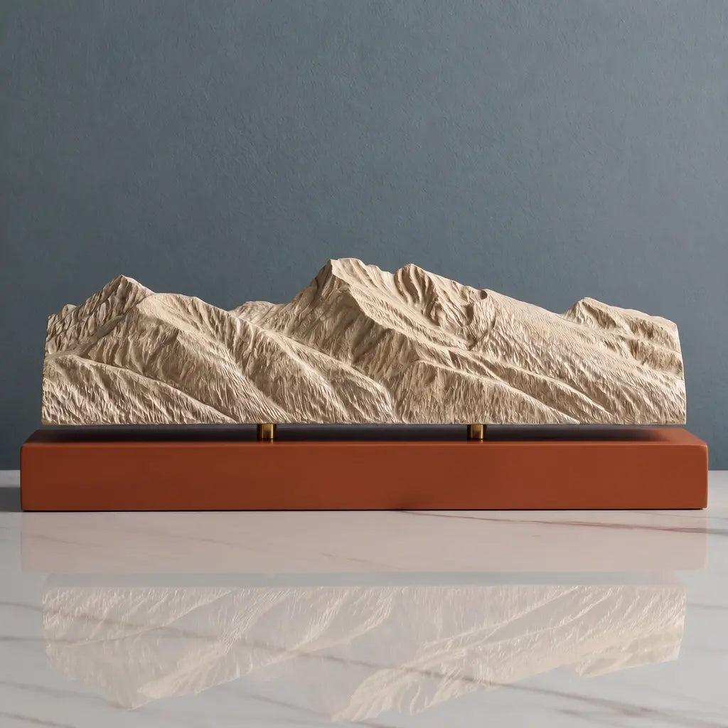 Mission Mountains Sculpture - Ronan Sculpted Peaks