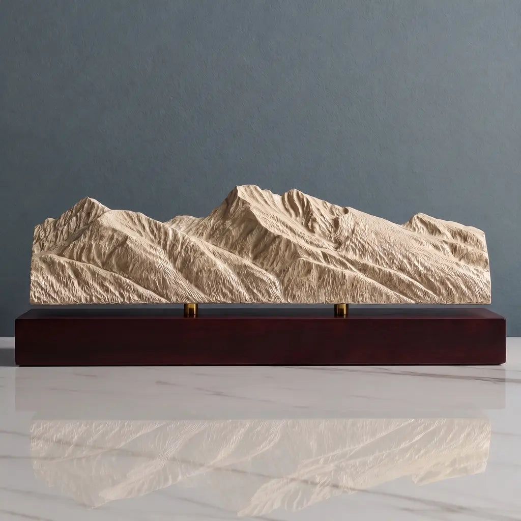 Mission Mountains Sculpture - Ronan Sculpted Peaks
