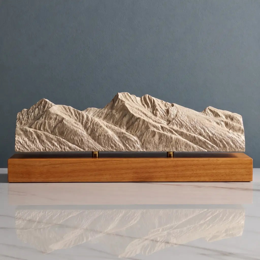 Mission Mountains Sculpture - Ronan Sculpted Peaks