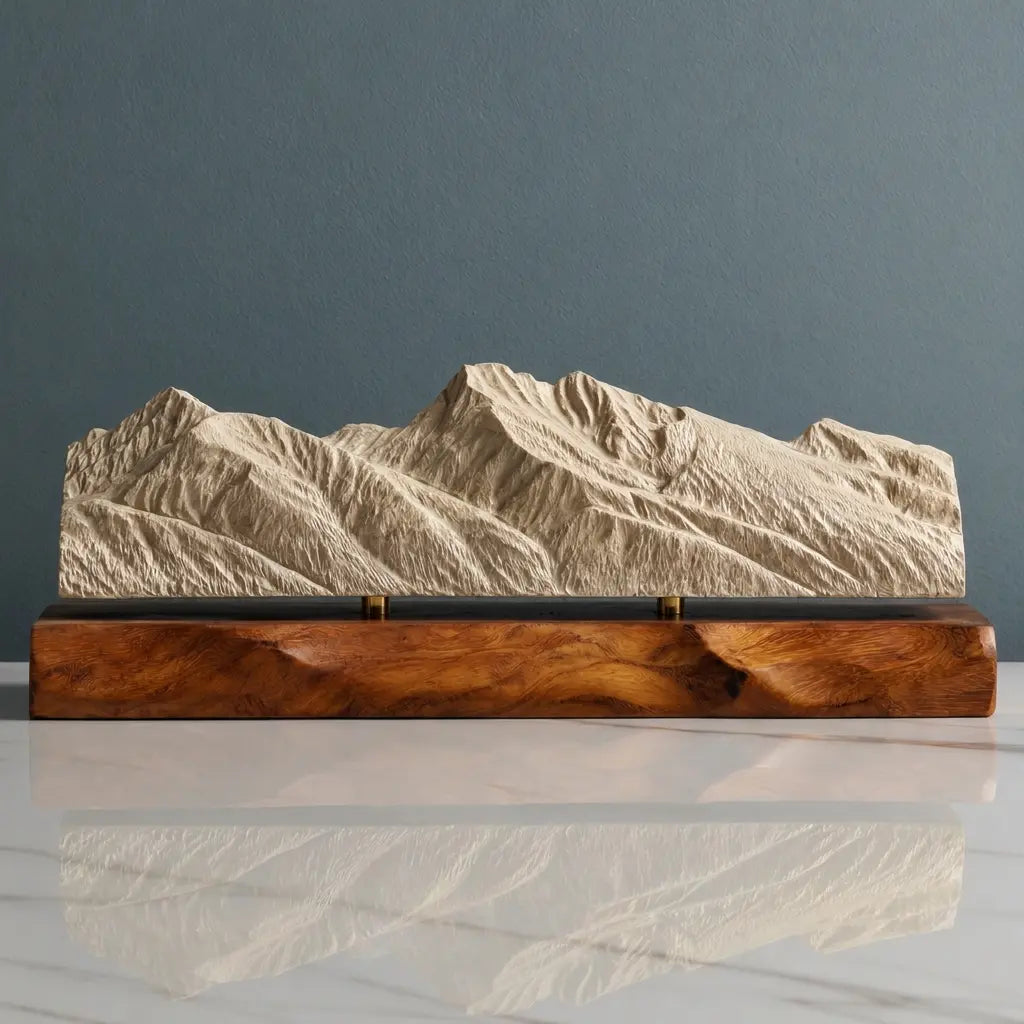 Mission Mountains Sculpture - Ronan Sculpted Peaks