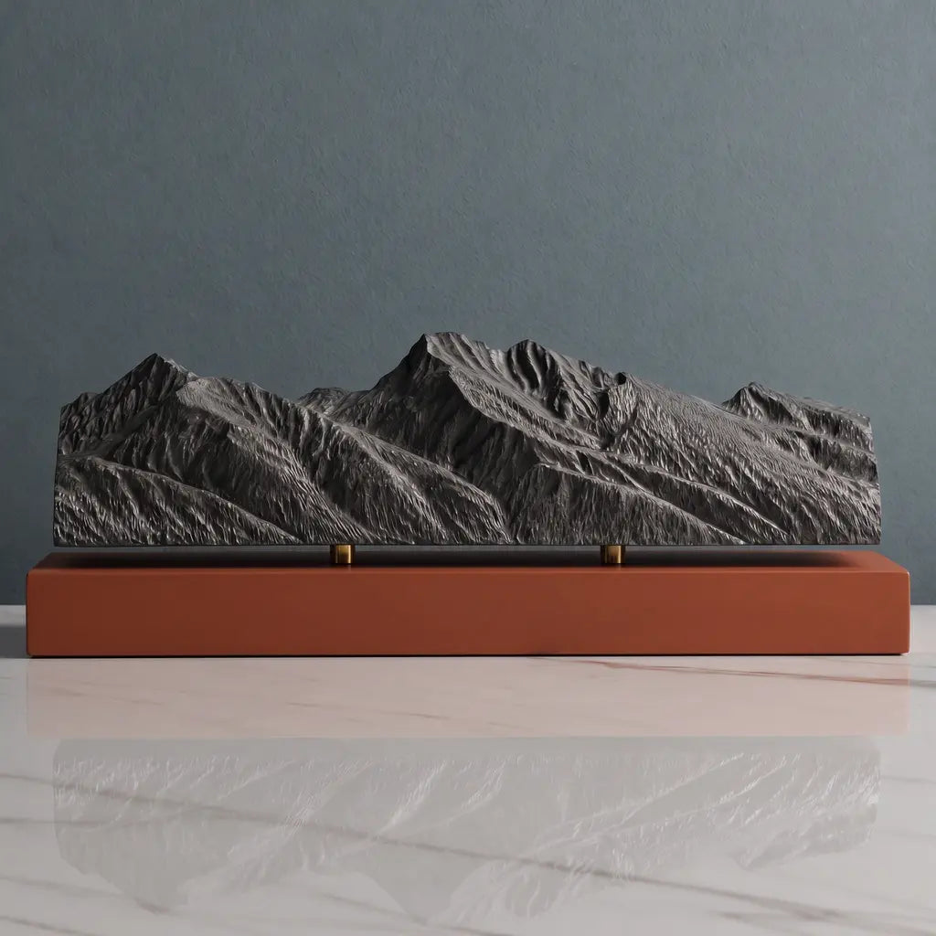 Mission Mountains Sculpture - Ronan Sculpted Peaks