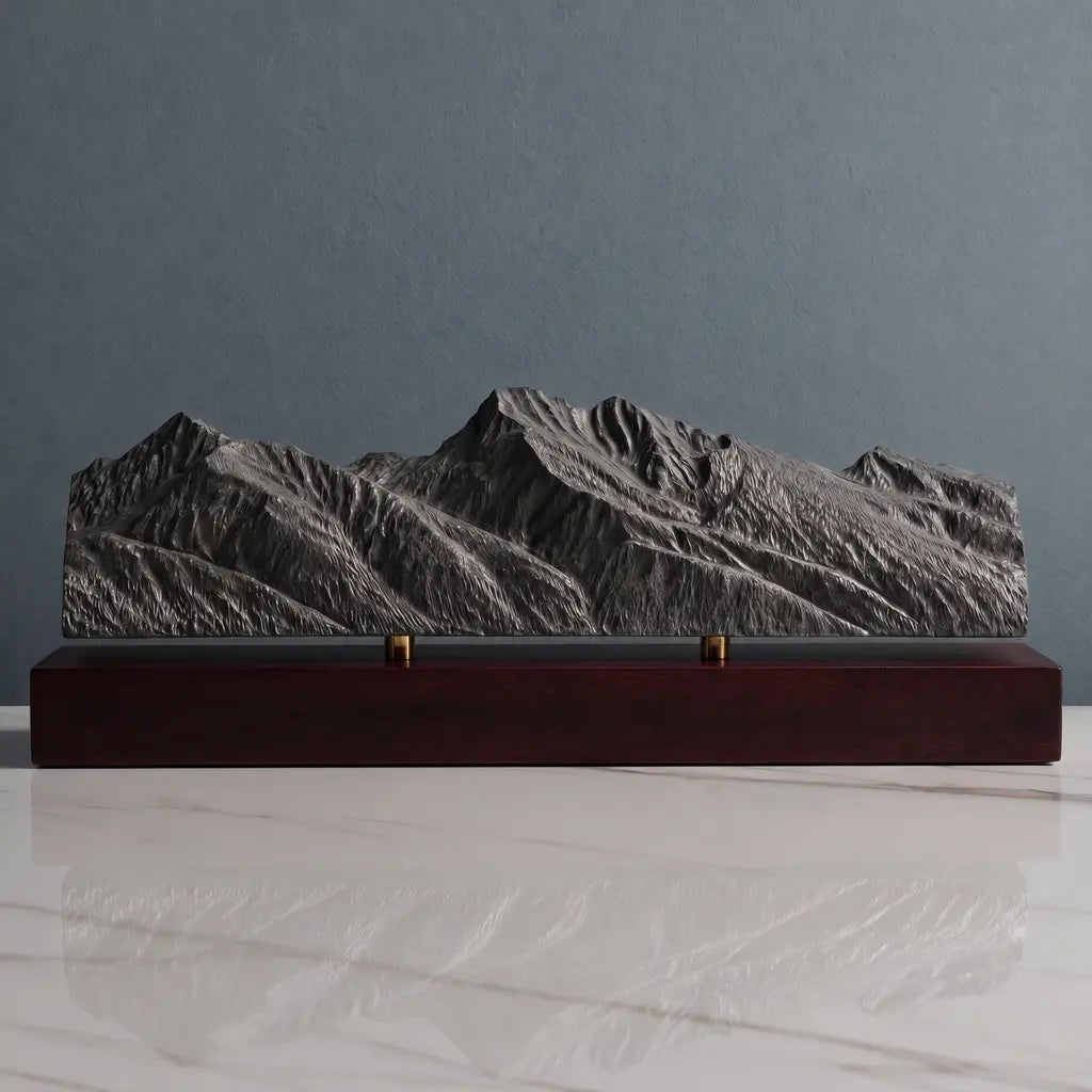 Mission Mountains Sculpture - Ronan Sculpted Peaks
