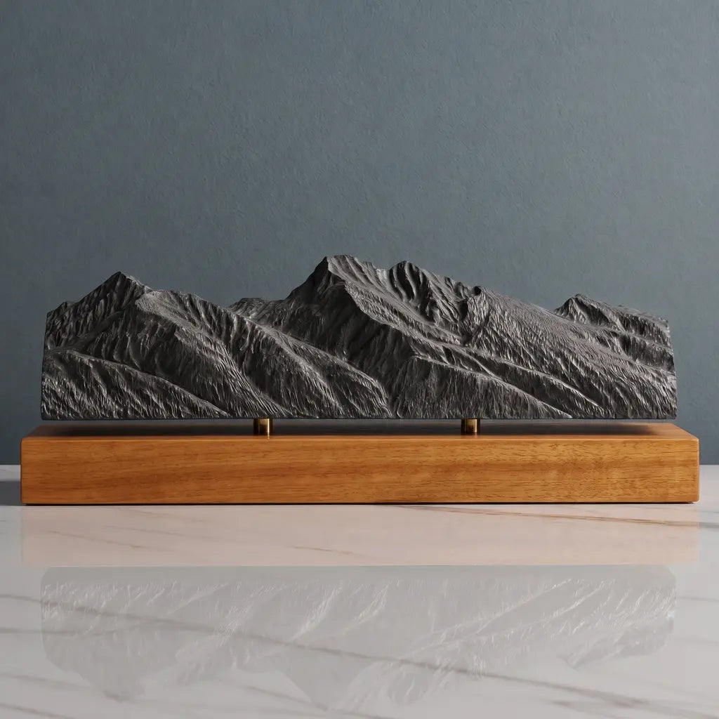 Mission Mountains Sculpture - Ronan Sculpted Peaks