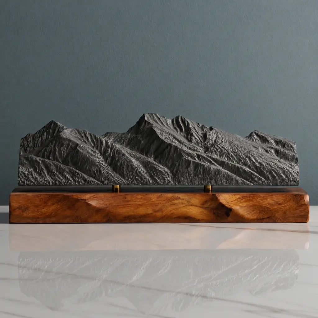 Mission Mountains Sculpture - Ronan Sculpted Peaks