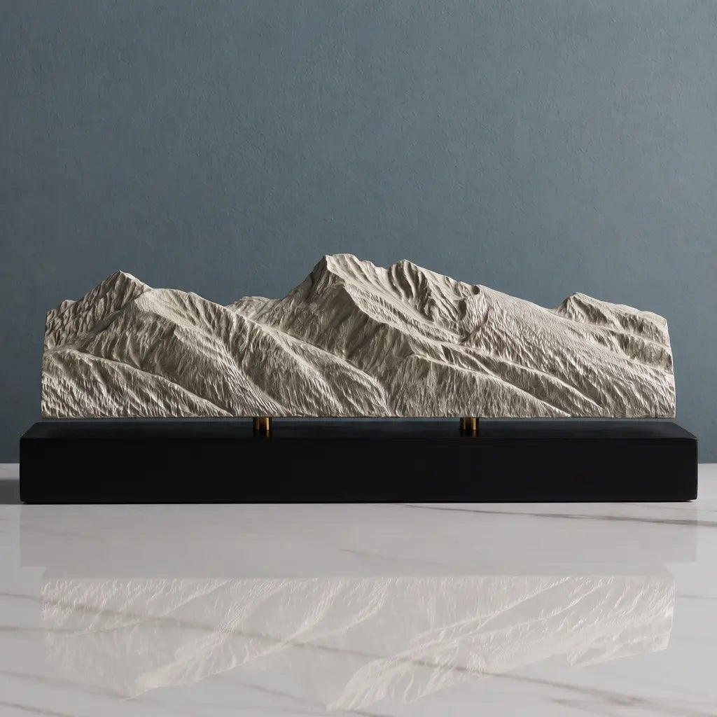 Mission Mountains Sculpture - Ronan Sculpted Peaks