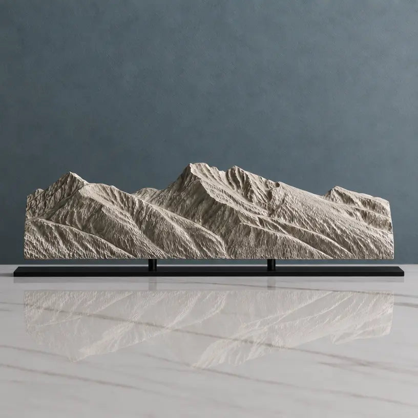 Mission Mountains Sculpture - Ronan Sculpted Peaks