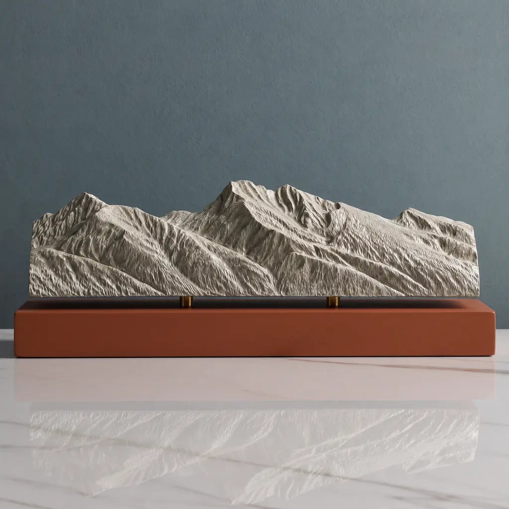 Mission Mountains Sculpture - Ronan Sculpted Peaks