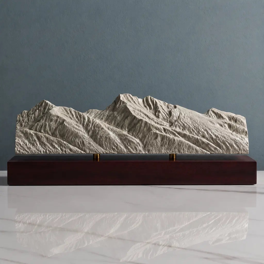 Mission Mountains Sculpture - Ronan Sculpted Peaks