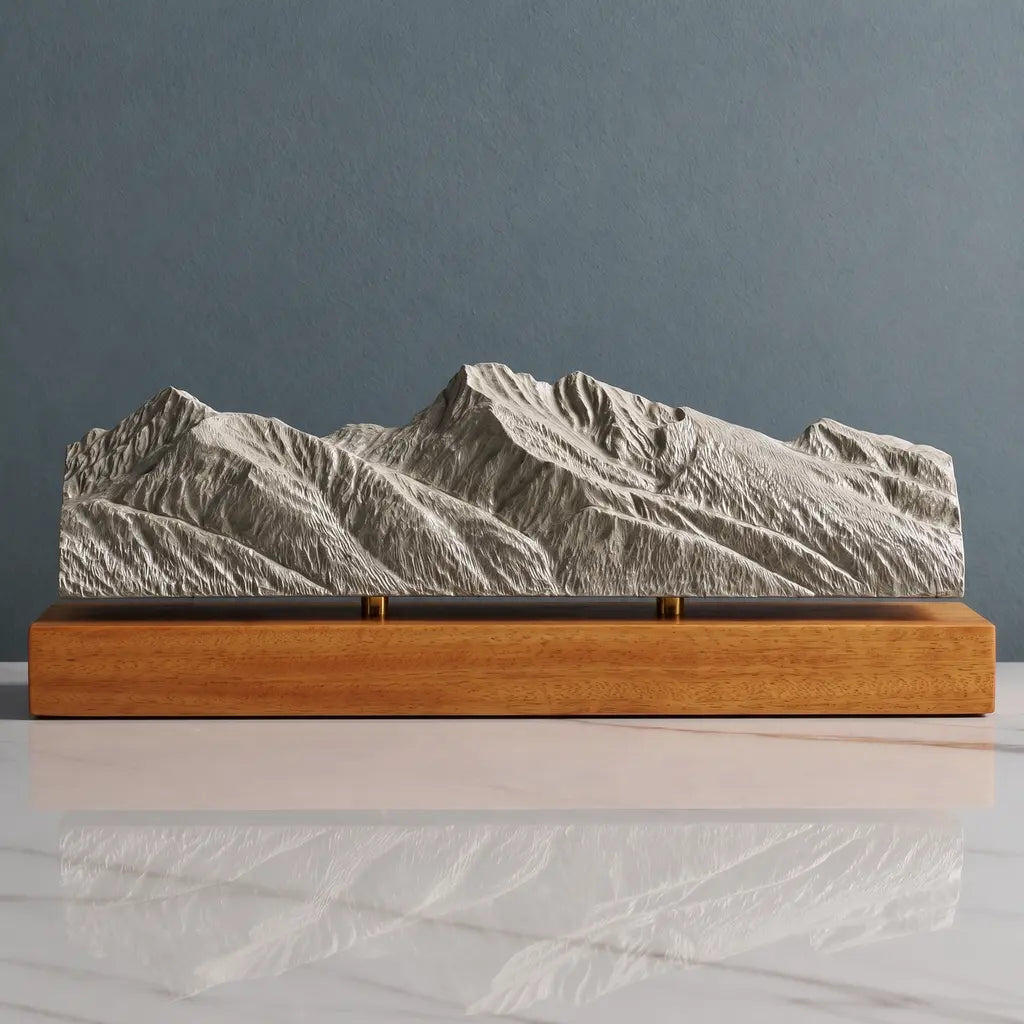 Mission Mountains Sculpture - Ronan Sculpted Peaks