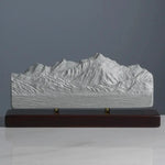 Mont Blanc Sculpture (North View) Sculpted Peaks