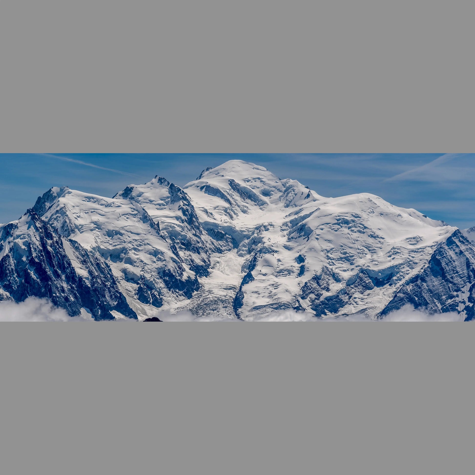 Mount Blanc (Northside View - Sample Sculpture) SMPL 403 Sculpted Peaks