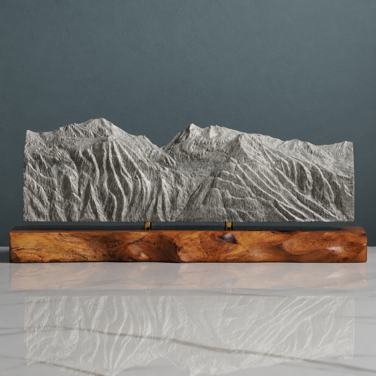 Mont Pourri Sculpture - Sainte Foy Tarentaise Ski Resort