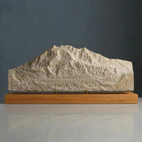 Mount Adams Sculpture (View from Trout Lake, Cascade Range, Washington) Sculpted Peaks