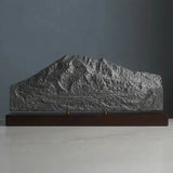 Mount Adams Sculpture (View from Trout Lake, Cascade Range, Washington) Sculpted Peaks