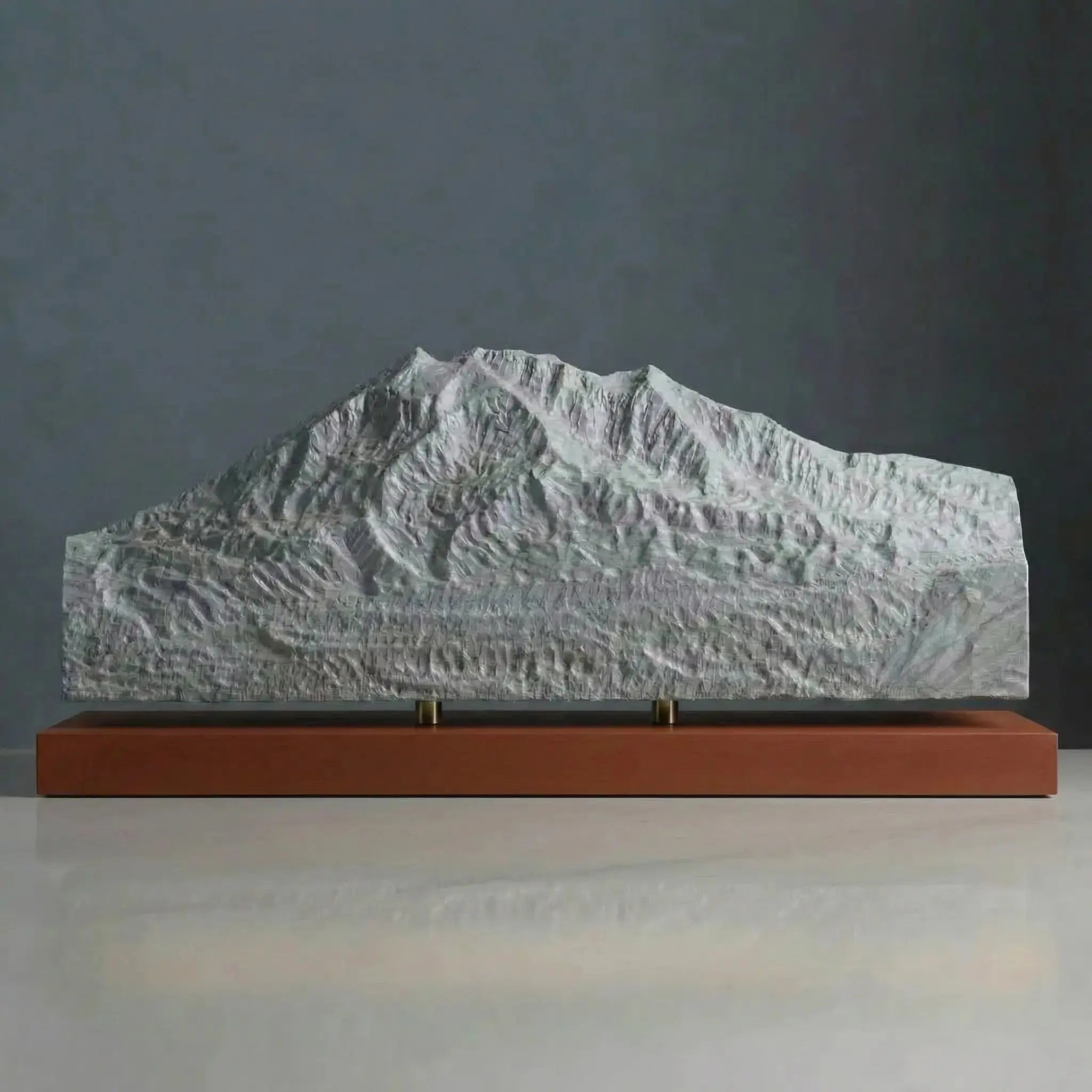 Mount Adams Sculpture (View from Trout Lake, Cascade Range, Washington) Sculpted Peaks