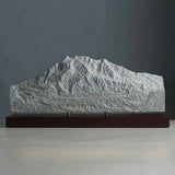 Mount Adams Sculpture (View from Trout Lake, Cascade Range, Washington) Sculpted Peaks