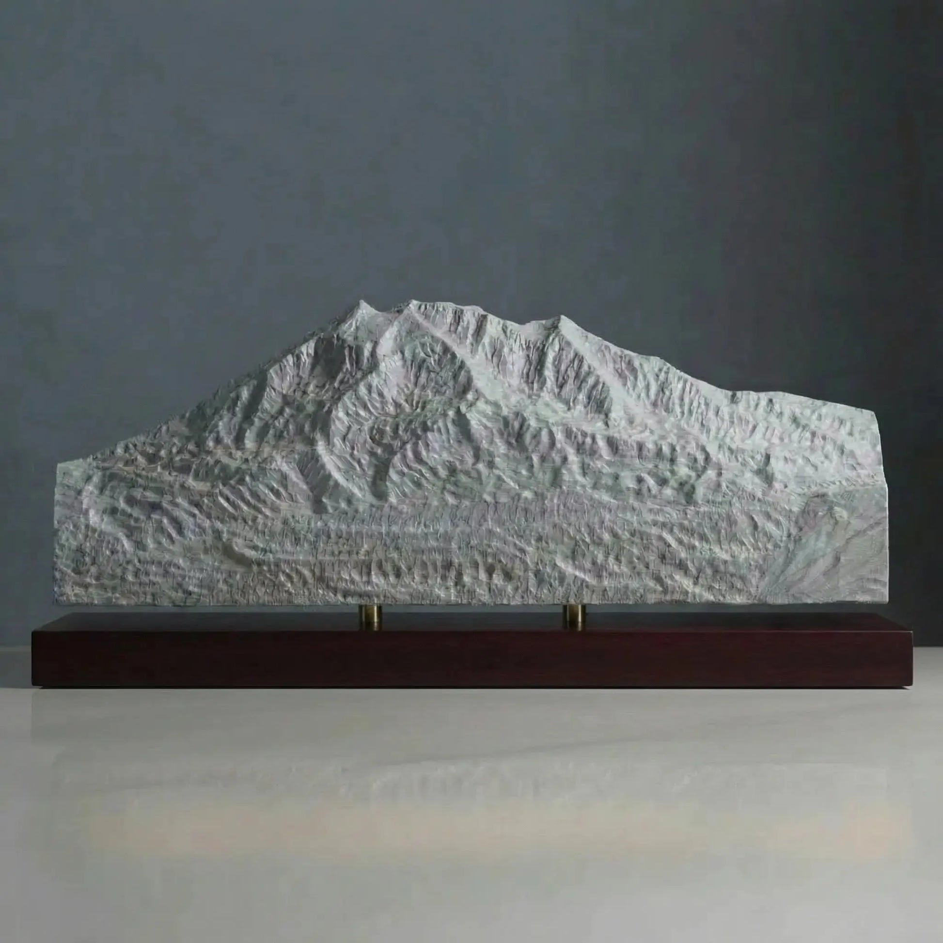 Mount Adams Sculpture (View from Trout Lake, Cascade Range, Washington) Sculpted Peaks