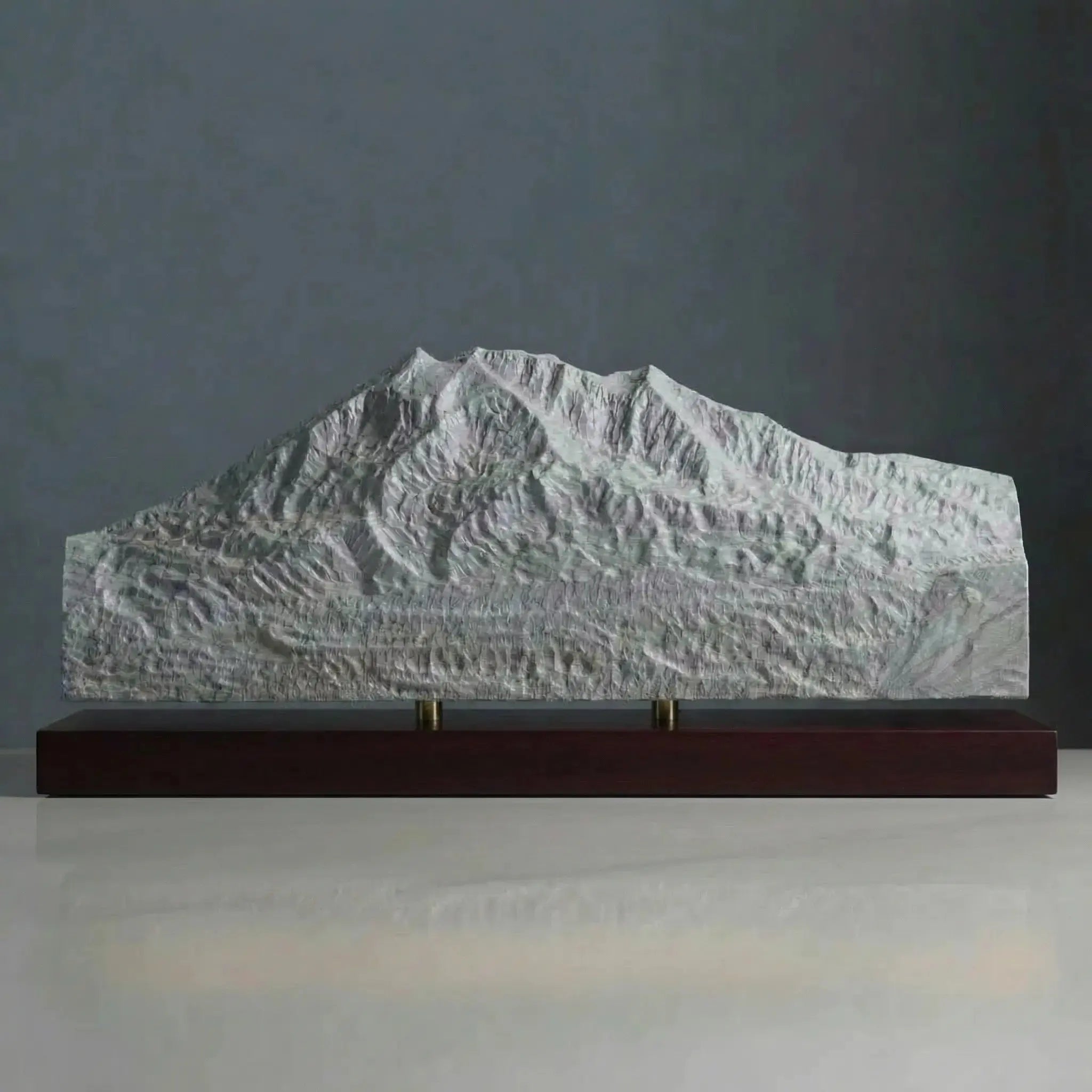 Mount Adams Sculpture (View from Trout Lake, Cascade Range, Washington) Sculpted Peaks