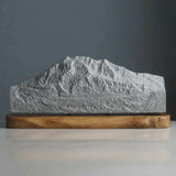 Mount Adams Sculpture (View from Trout Lake, Cascade Range, Washington) Sculpted Peaks