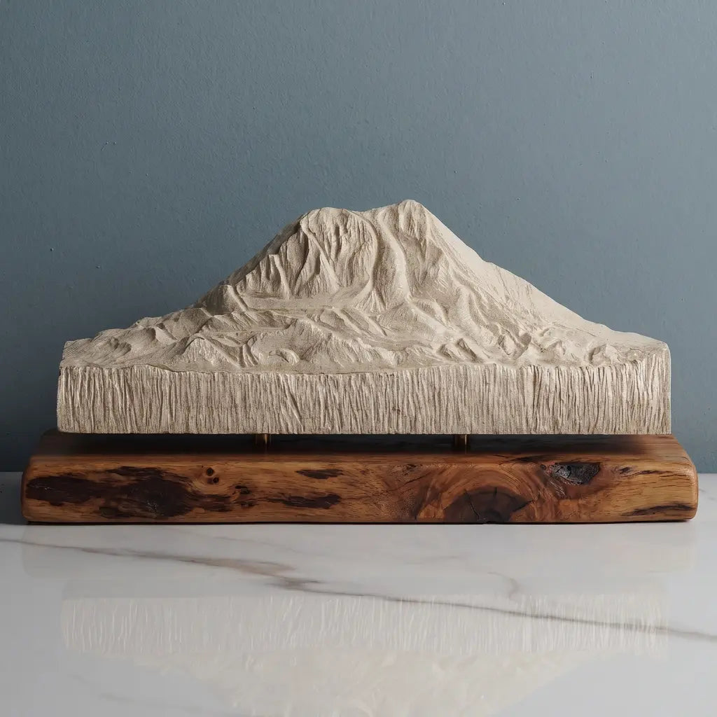 Mount Adams Sculpture - Takhlakh Lake Sculpted Peaks