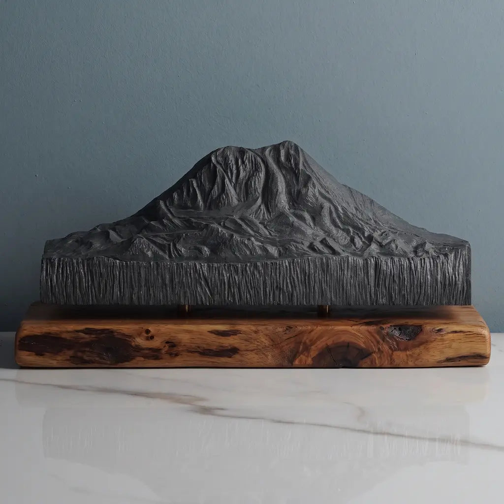 Mount Adams Sculpture - Takhlakh Lake Sculpted Peaks