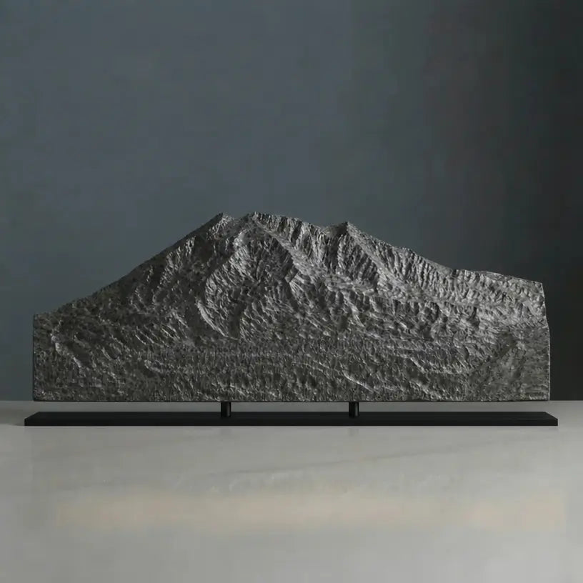 Mount Adams Sculpture (View from Trout Lake, Cascade Range, Washington) Sculpted Peaks