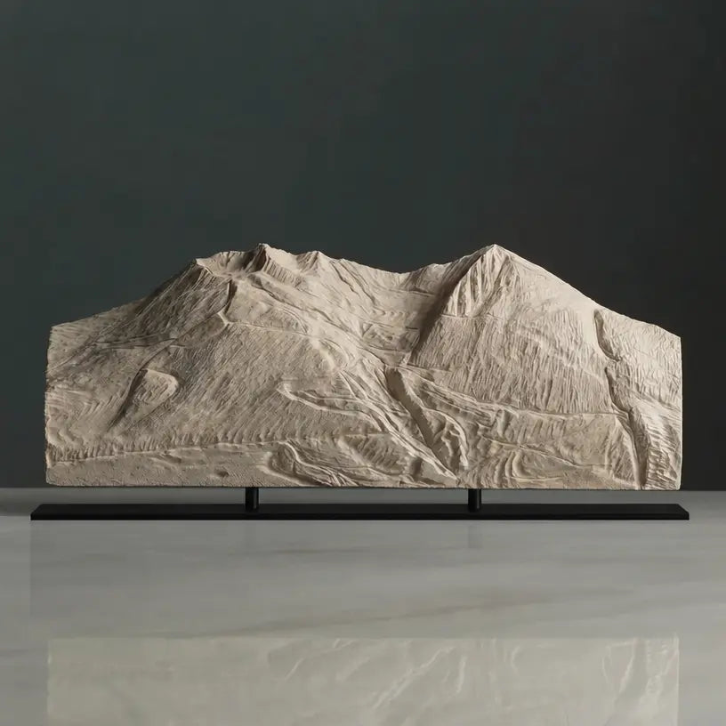 Mount Alyeska Sculpture (Resort Overview, Chugach Mountains, Alaska) Sculpted Peaks