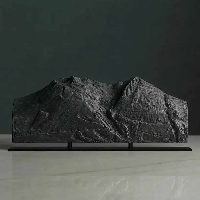 Mount Alyeska Sculpture (Resort Overview, Chugach Mountains, Alaska) Sculpted Peaks