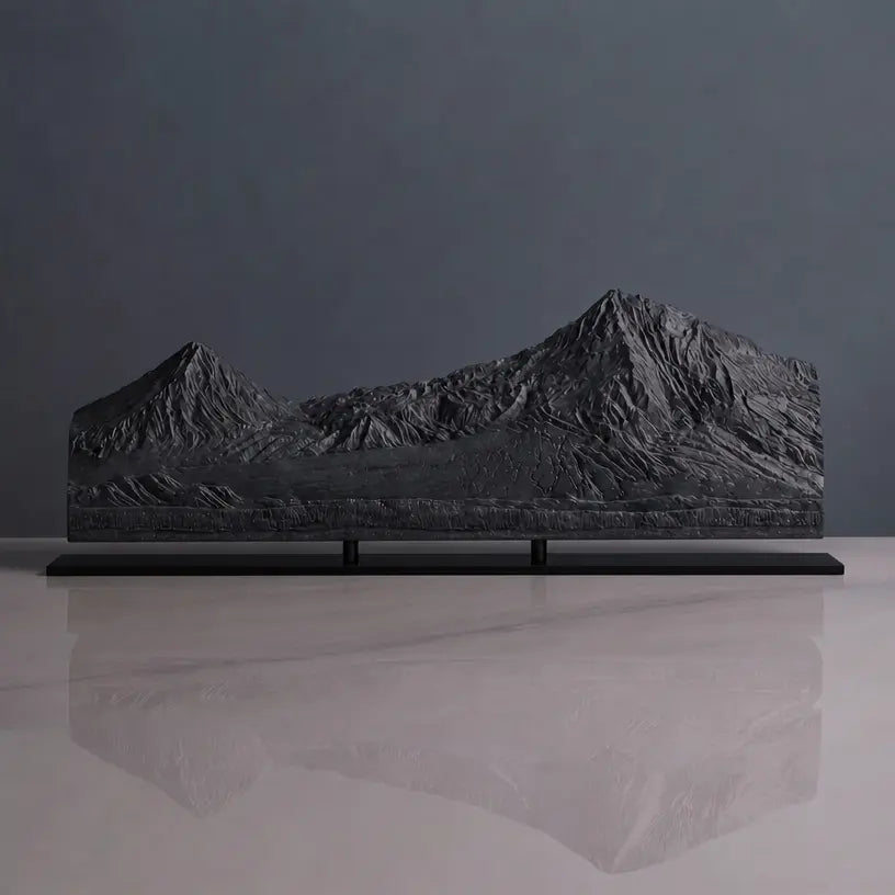 Mount Ararat Sculpture (View from Armenian Plains) Sculpted Peaks