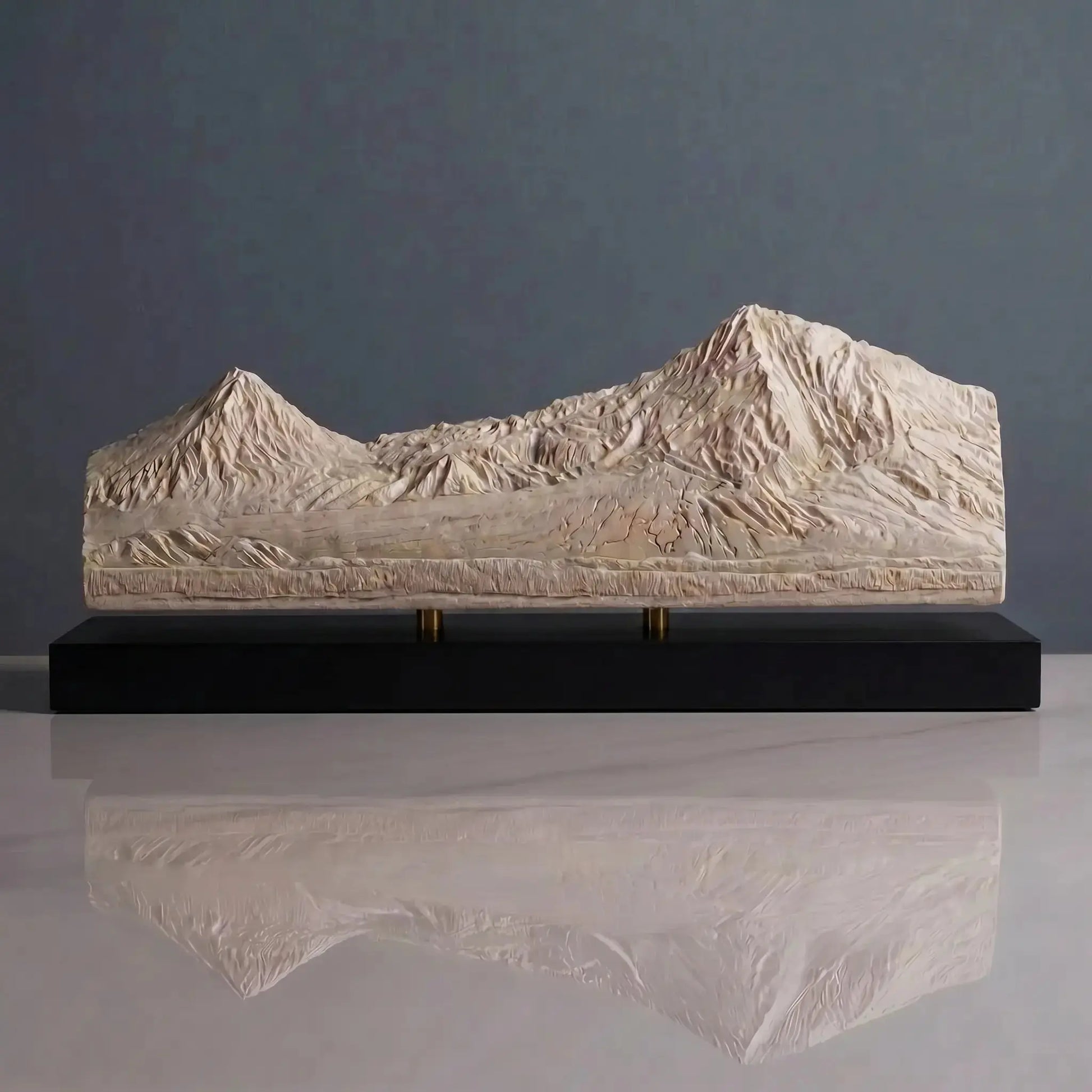 Mount Ararat Sculpture (View from Armenian Plains) Sculpted Peaks