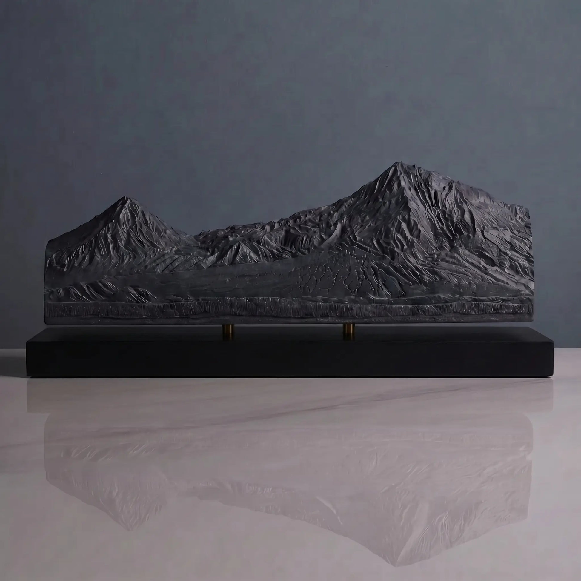 Mount Ararat Sculpture (View from Armenian Plains) Sculpted Peaks