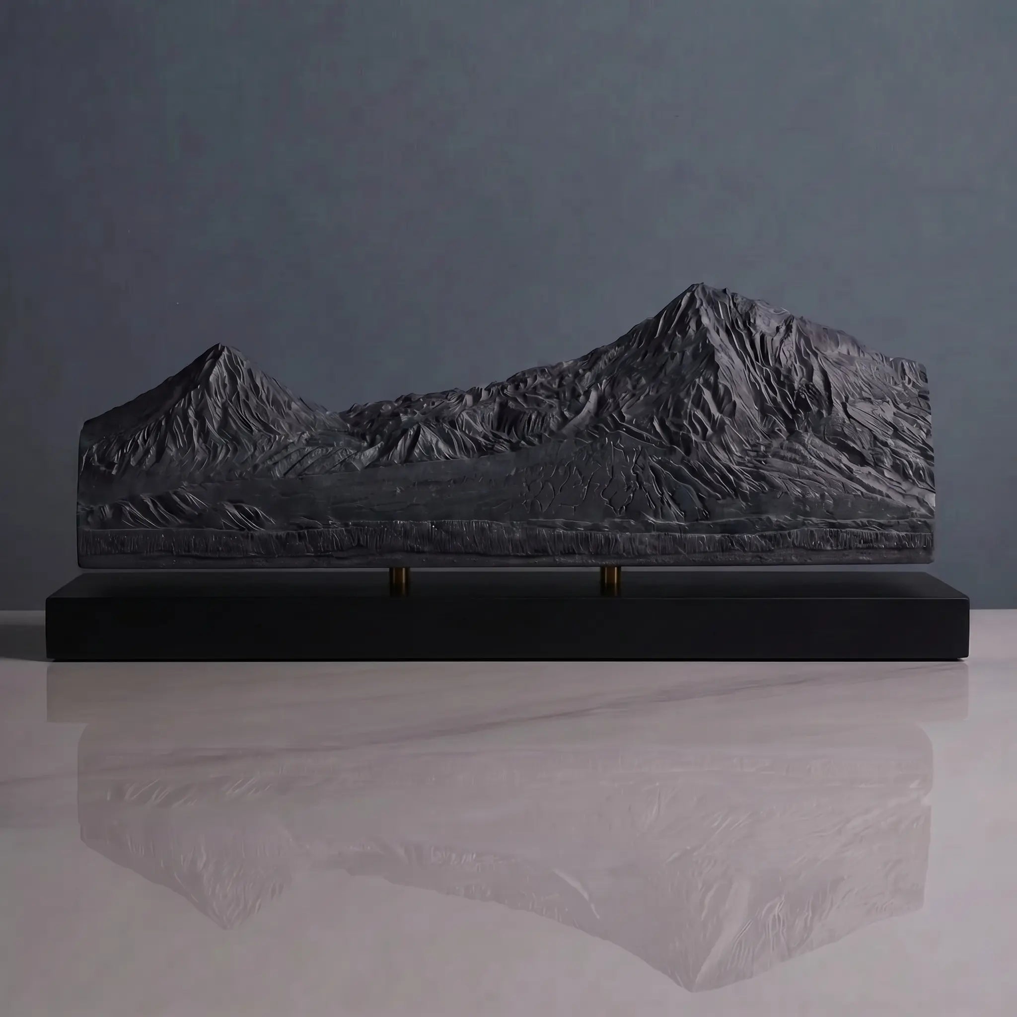Mount Ararat Sculpture (View from Armenian Plains) Sculpted Peaks