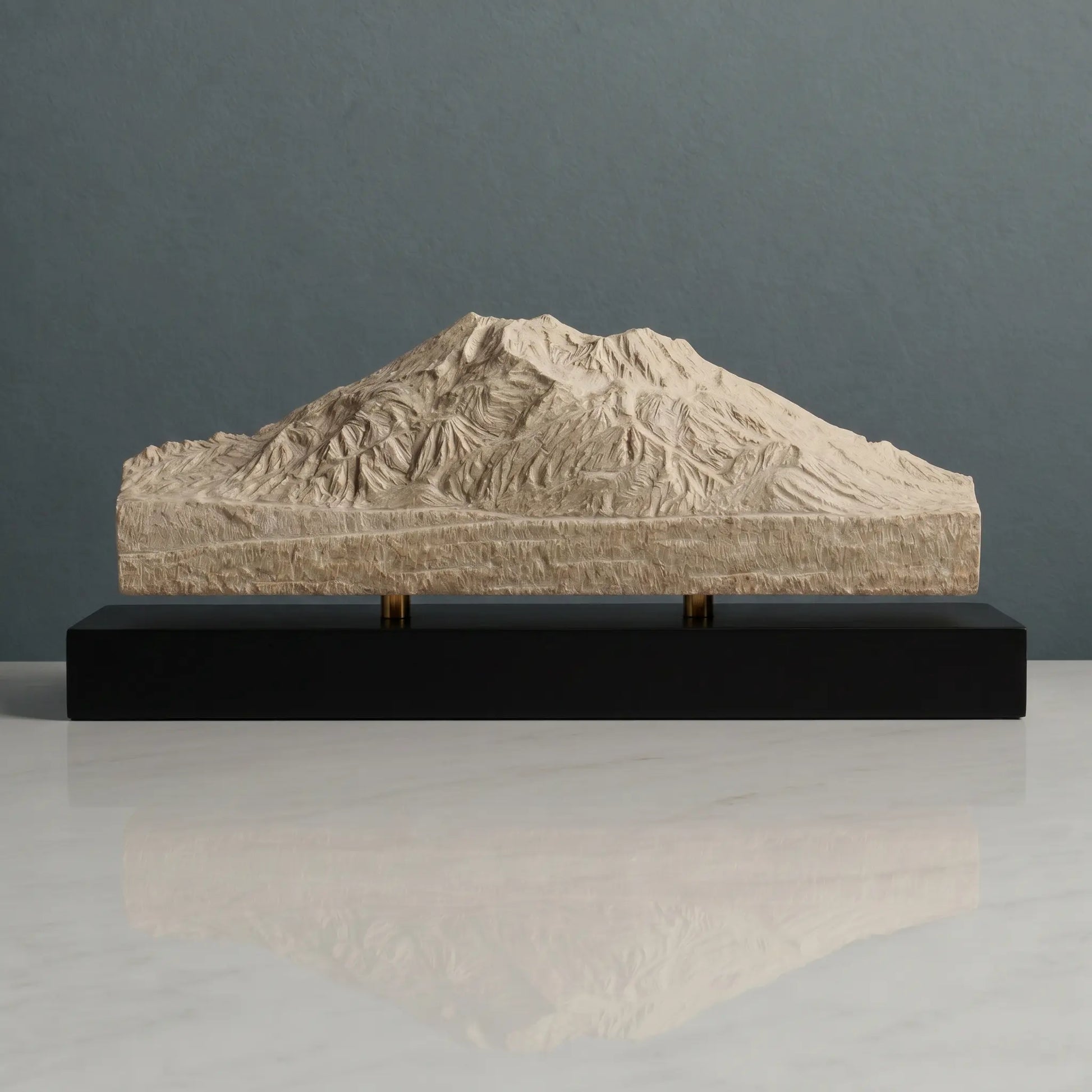 Mount Bachelor Sculpture (View from Lava Lake, Oregon) Sculpted Peaks
