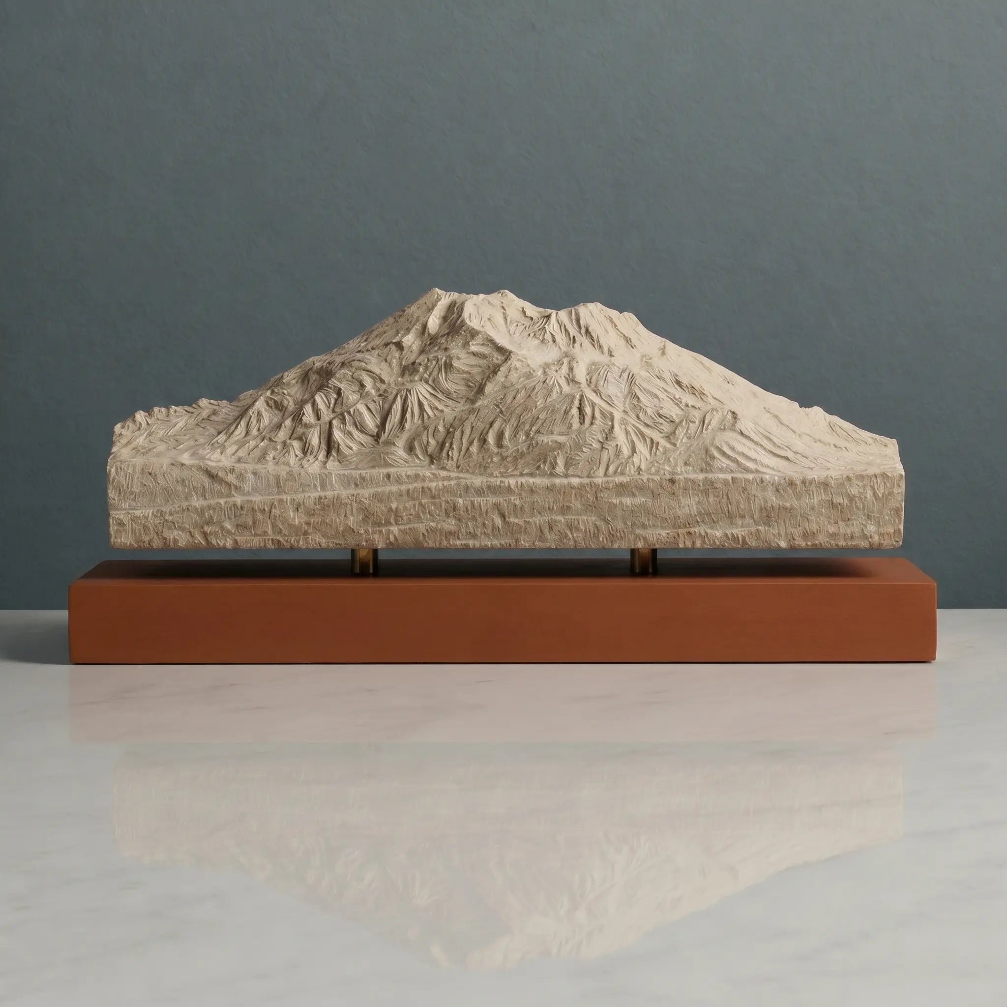 Mount Bachelor Sculpture (View from Lava Lake, Oregon) Sculpted Peaks